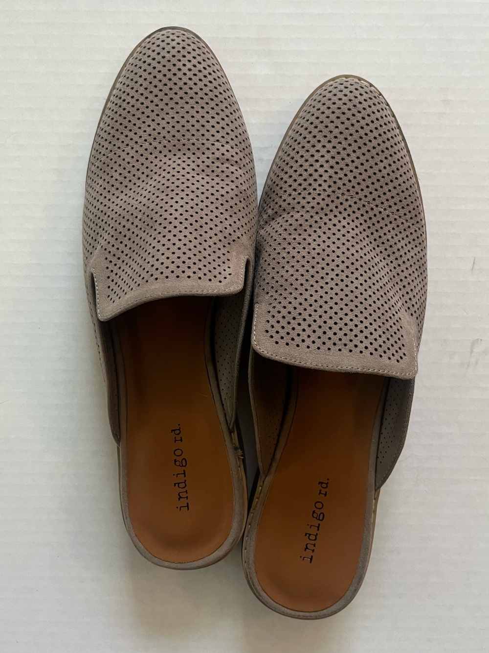 Indigo Rd. Slip-On Mules in Taupe